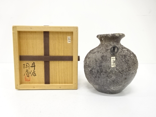 丹波焼 ☆ 水指 ［市野勝助 作］ 丹波焼 ☆ 水指 ［市野勝助 作］ 2025